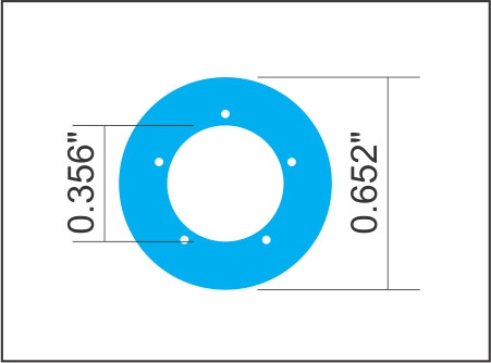 DM001 - 10 Hole Wheel Kit | 1:24 | Scale | Dirt Modeler