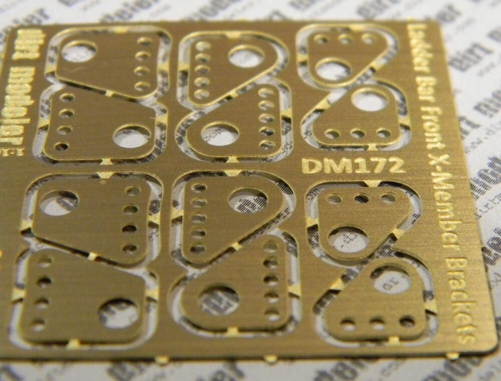 DM172 - Ladder Bar Front Crossmembers Brackets | Drag Racing | Dirt Modeler