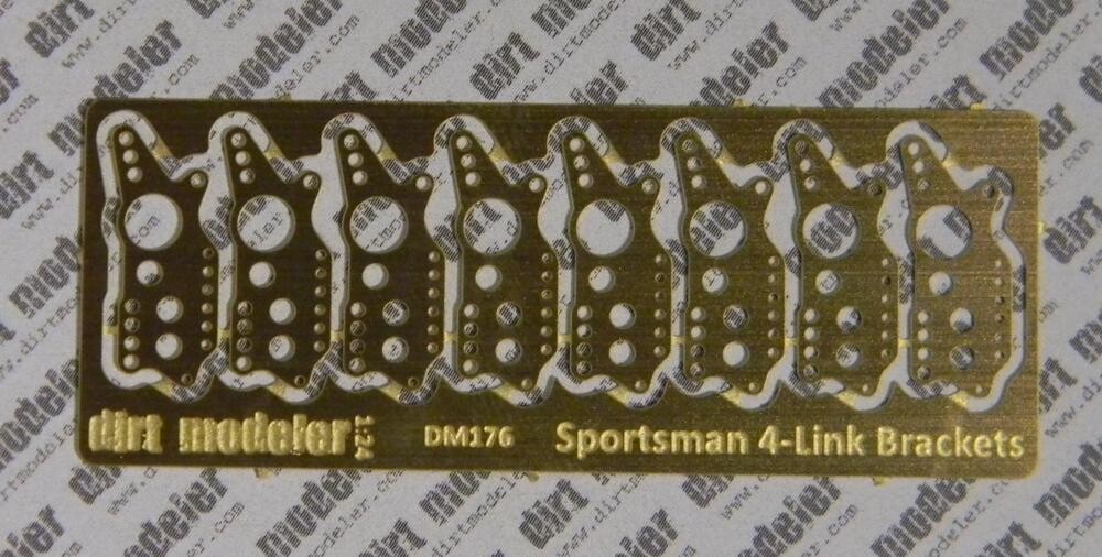 Drag Racing Brackets For Races DM176 - Sportsman 4-Link Brackets | Drag Racing | Dirt Modeler